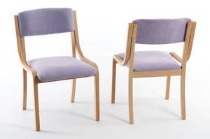 Die Sitzfläche ist vorne abgerundet